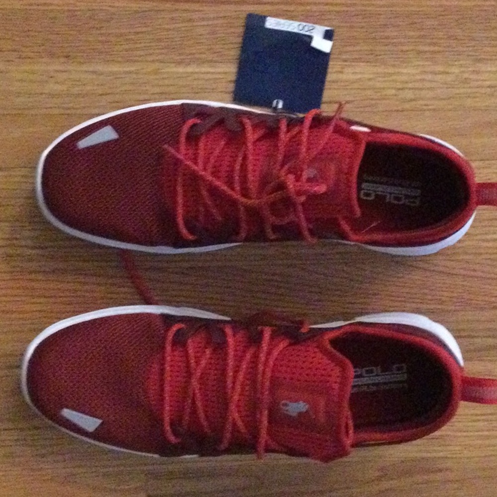 NWT Polo Ralph Lauren Mesh Court Sneaker